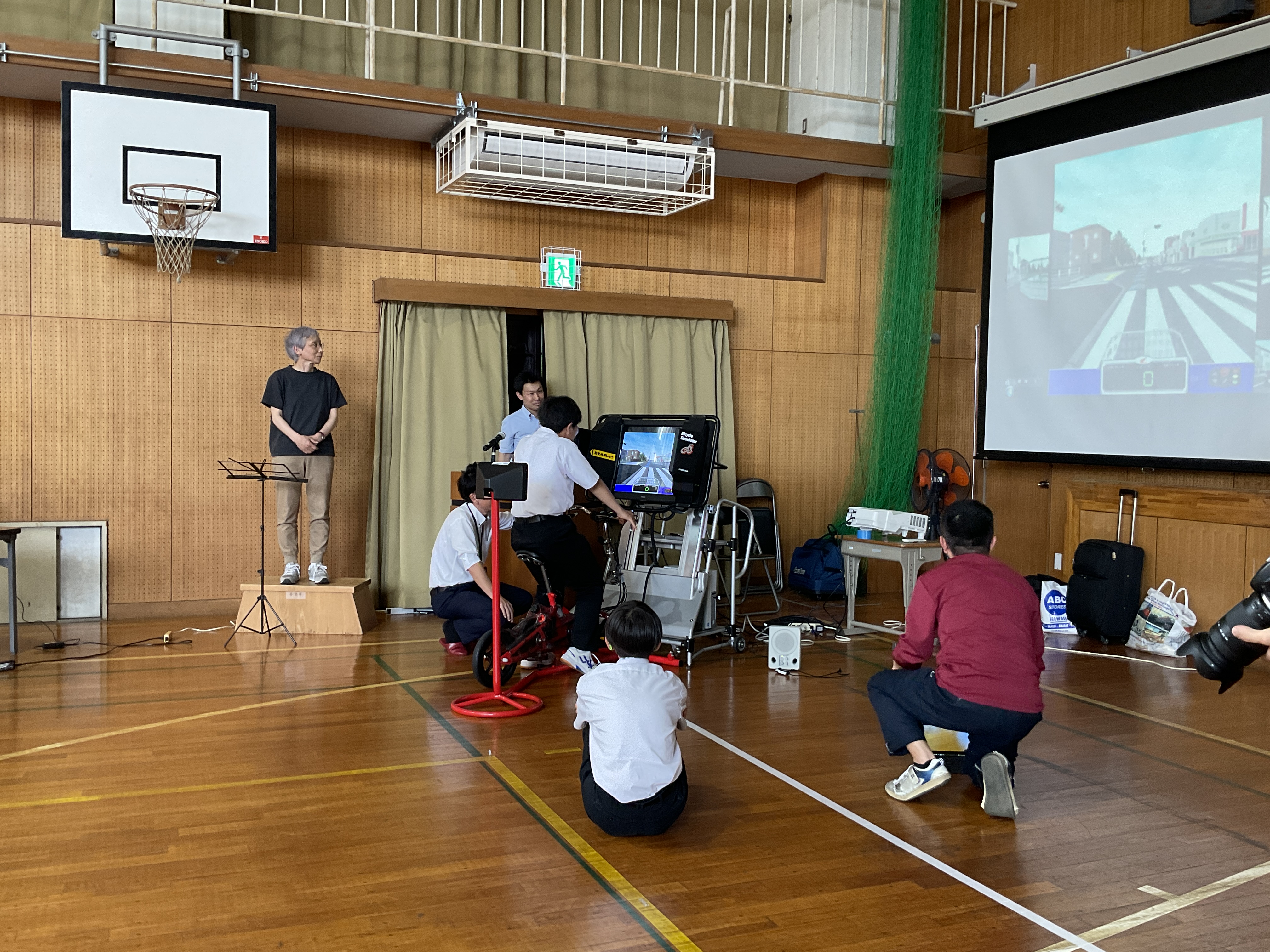 愛知県立豊橋聾学校にて交通安全教室を実施しました！