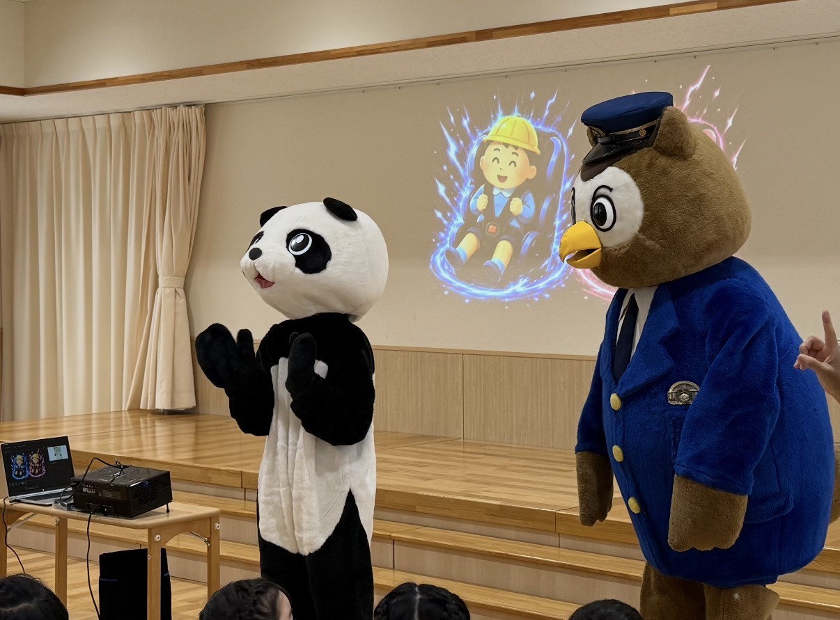 中部保育園にて交通安全教室を実施しました！